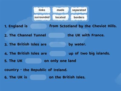 Geographical position active vocabulary F8 U1 L2