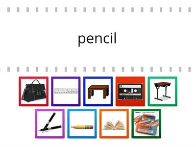 Classroom Objects P1