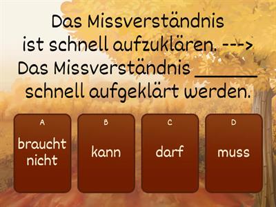 Welches Modalverb passt?