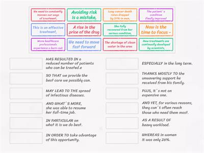 Presentations - link phrases