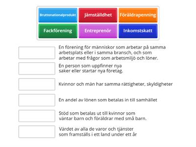 Arbete och välfärd 1 åk 8