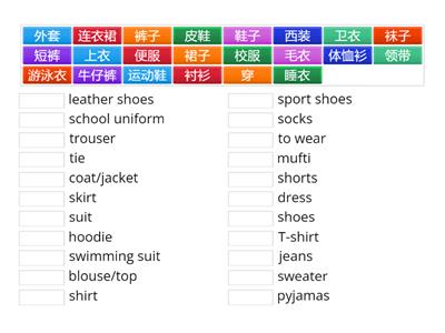 Year 10 Clothing