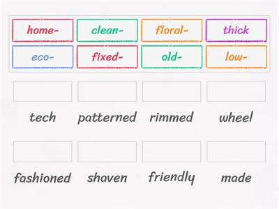 Acpb i12 compound adjectives - Recursos didácticos