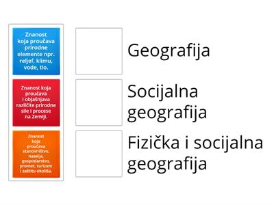Što je geografija?