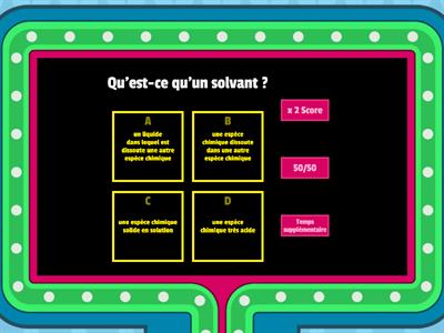 Les solutions - 2de