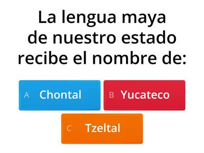 Repaso Lengua maya 