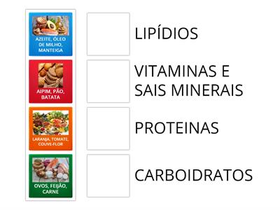 Alimentos e nutrientes