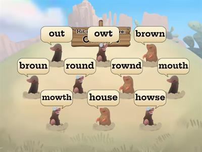 U5W3 ow/ou spelling practice