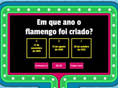 Quiz do flamengo