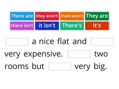 EF E/8B: Describing a flat