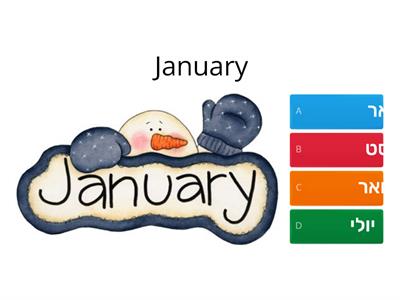 Months of the year