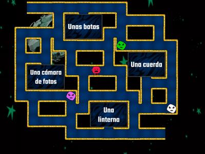  Exploradores  y aventureros (maze chase)