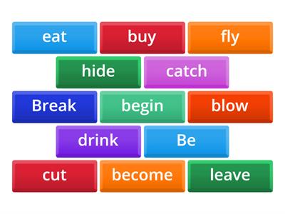 Simple Past Irregular verbs 