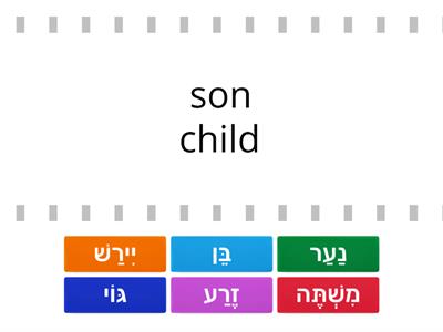 Torah Vocabulary nuber 1 
