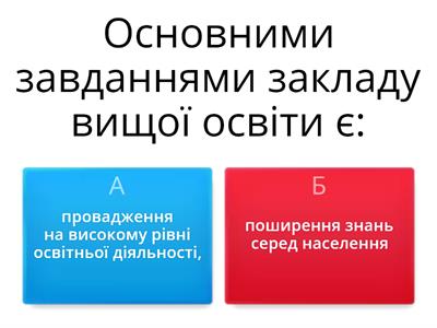 Управління закладом вищої освіти