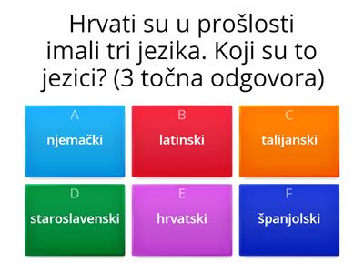 Početci hrvatske pismenosti - 7. razred