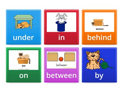 Preschool Prepositions of place