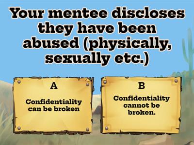 Can confidentiality be broken? 