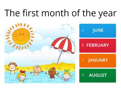 MONTHS AND ORDINAL NUMBERS