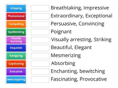 Film Advanced Adjectives