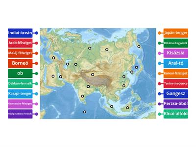 Ázsia természeti földrajza 
