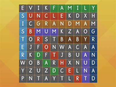 FAMILY WORDSEARCH