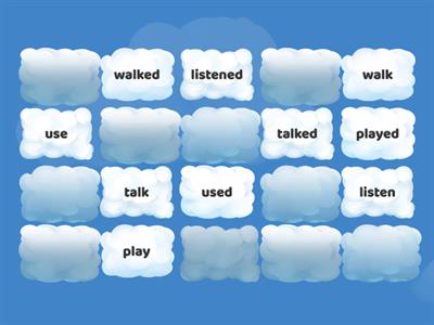 ELD 2a Unit 1 regular and irregular verbs