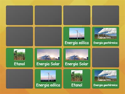  Jogo da Memória Energias Renováveis