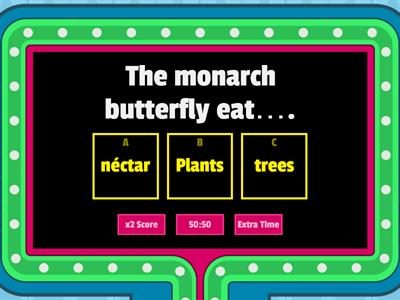 Butterfly monarch quiz