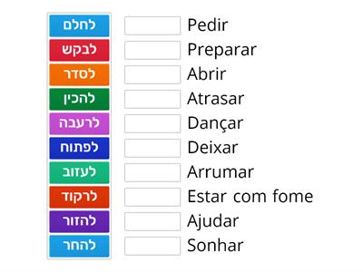 verbos hebraico - 2