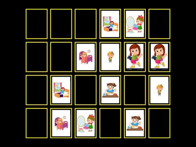 DAILY ROUTINE MEMORY GAME