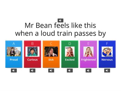 Mr Bean - Train - Quiz