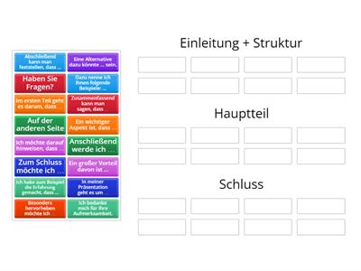 Training B2-Präsentation (1 - zuordnen) (WBL5)