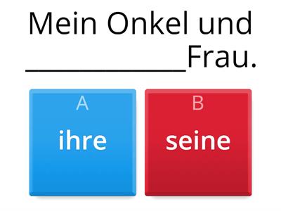 ALphaplus Possesivpronomen mein dein sein ihr