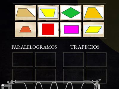 UBICA LOS PARALELOGRAMOS Y TRAPECIOS