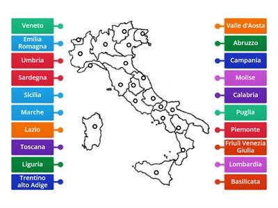 Le regioni d'Italia