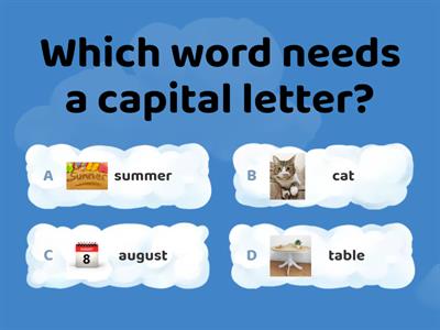 Capital letters