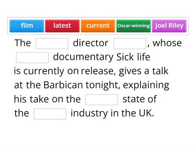 Outcomes Advanced U5 Noun phrases