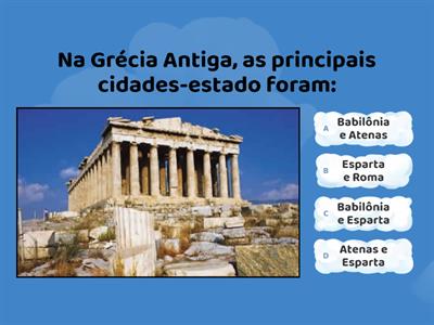 História - Grécia Antiga 6 ano