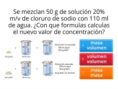 Unidades de concentración Física II Medio