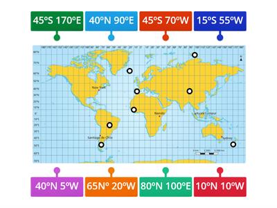 Parallels, Meridians, Latitude, and Longitude