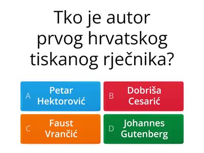 Povijest hrvatskog književnog jezika