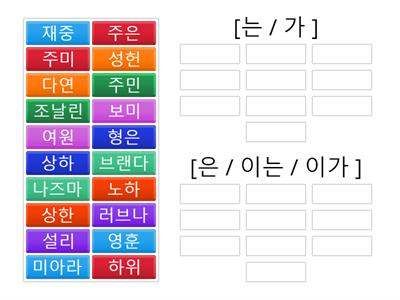 32강]_초보자3_은/는/이가/가/이는 사용하는 훈련하기 