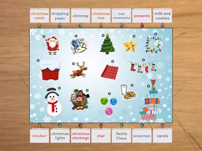 Christmas vocabulary (Juniors)