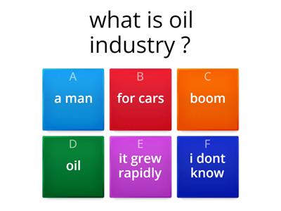 Age of Oil Quiz