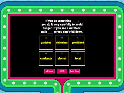 HMH Into Reading G2 Module 1 week 2 vocabulary review