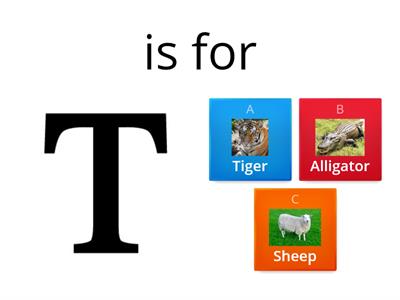 What starts with letter T