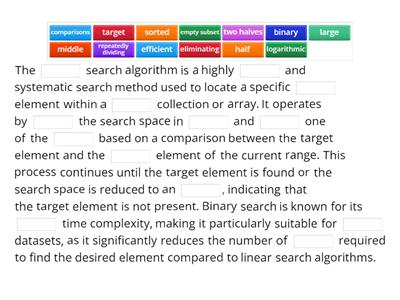 SDD Design (Binary Search)