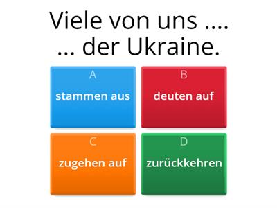 Linie 1 B2 K 11 Vokabeln trainieren (Verben)