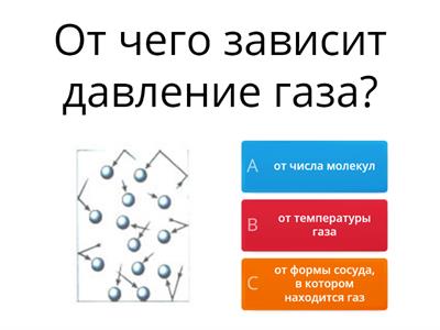  давление газа (7класс)